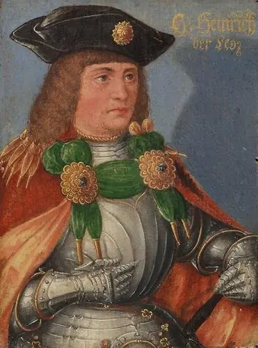 Heinrich the Lion, Duke, grandson of Heinrich the Black, died 1195