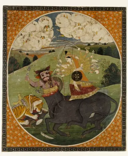 Durga and Mahishasura