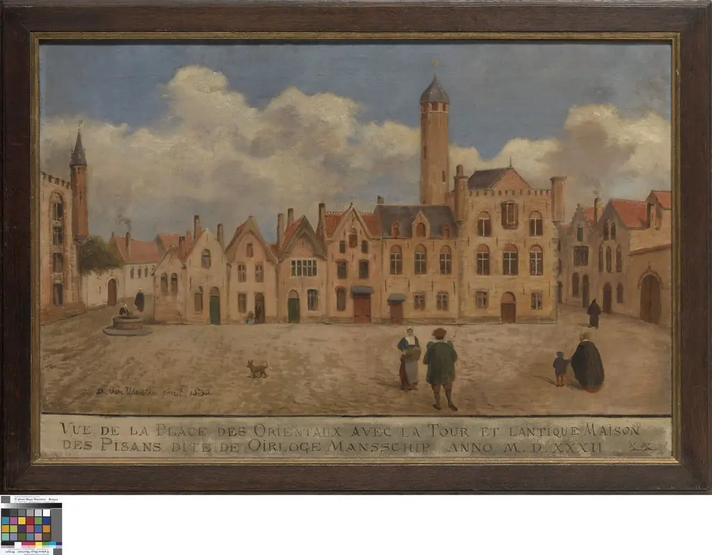 Het Oosterlingenplein in Brugge