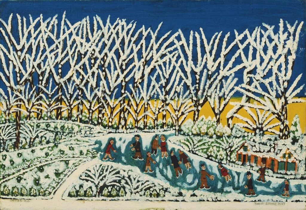 Untitled, by Israel Litwak, oil, 1947