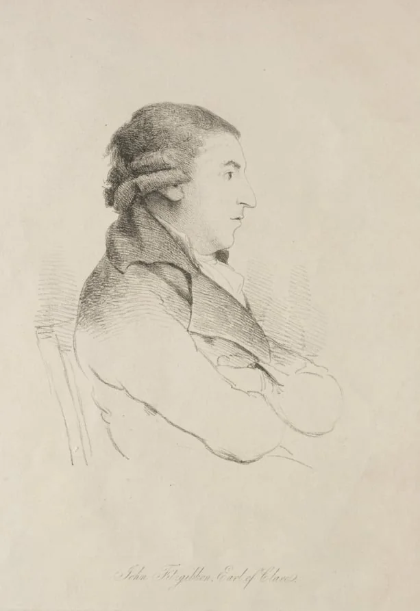 John Fitzgibbon, Earl of Clare, by Unknown, 1804