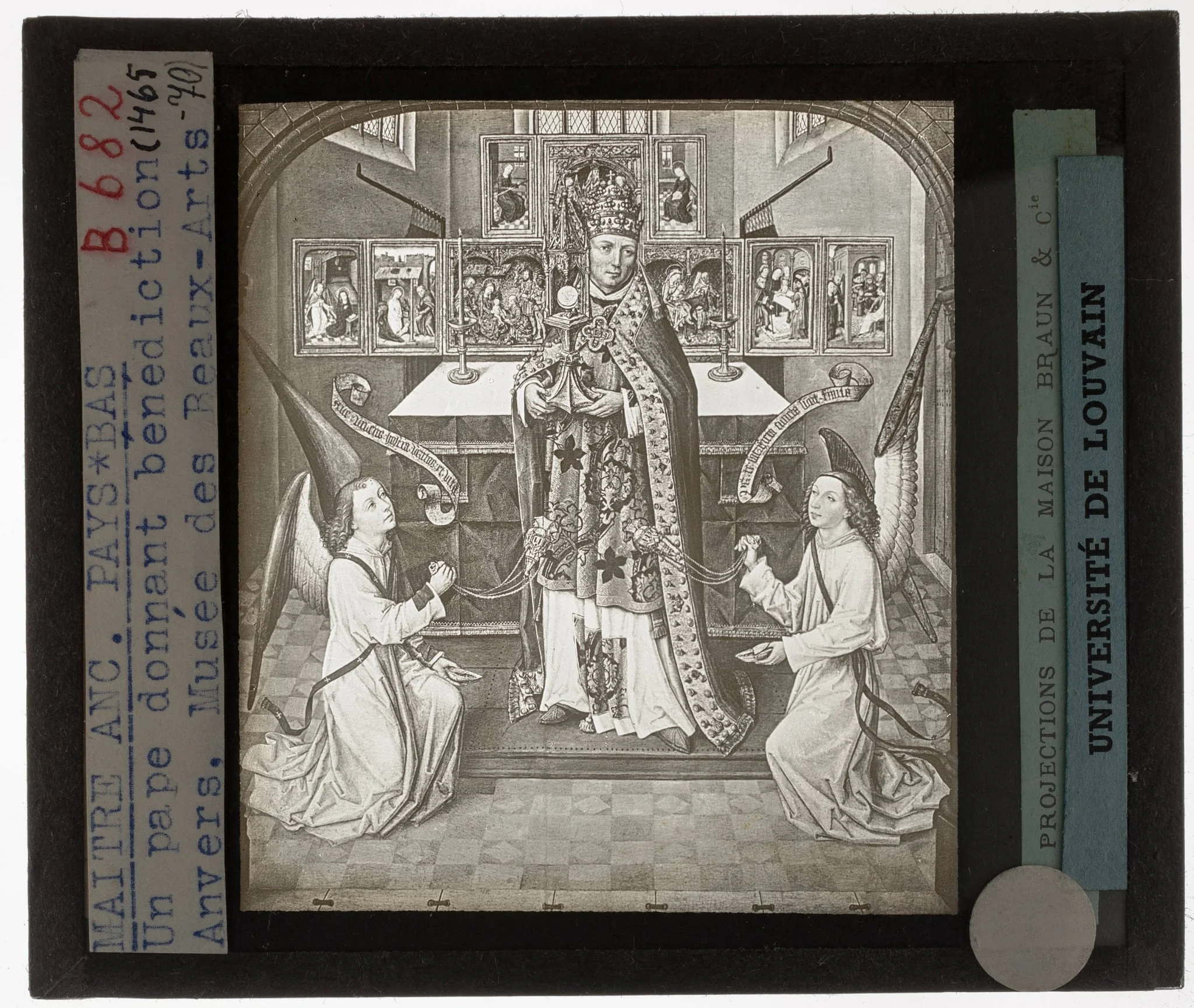 Anoniem. Aanbidding van het Sacrament