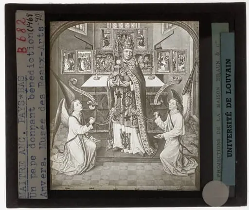 Anoniem. Aanbidding van het Sacrament