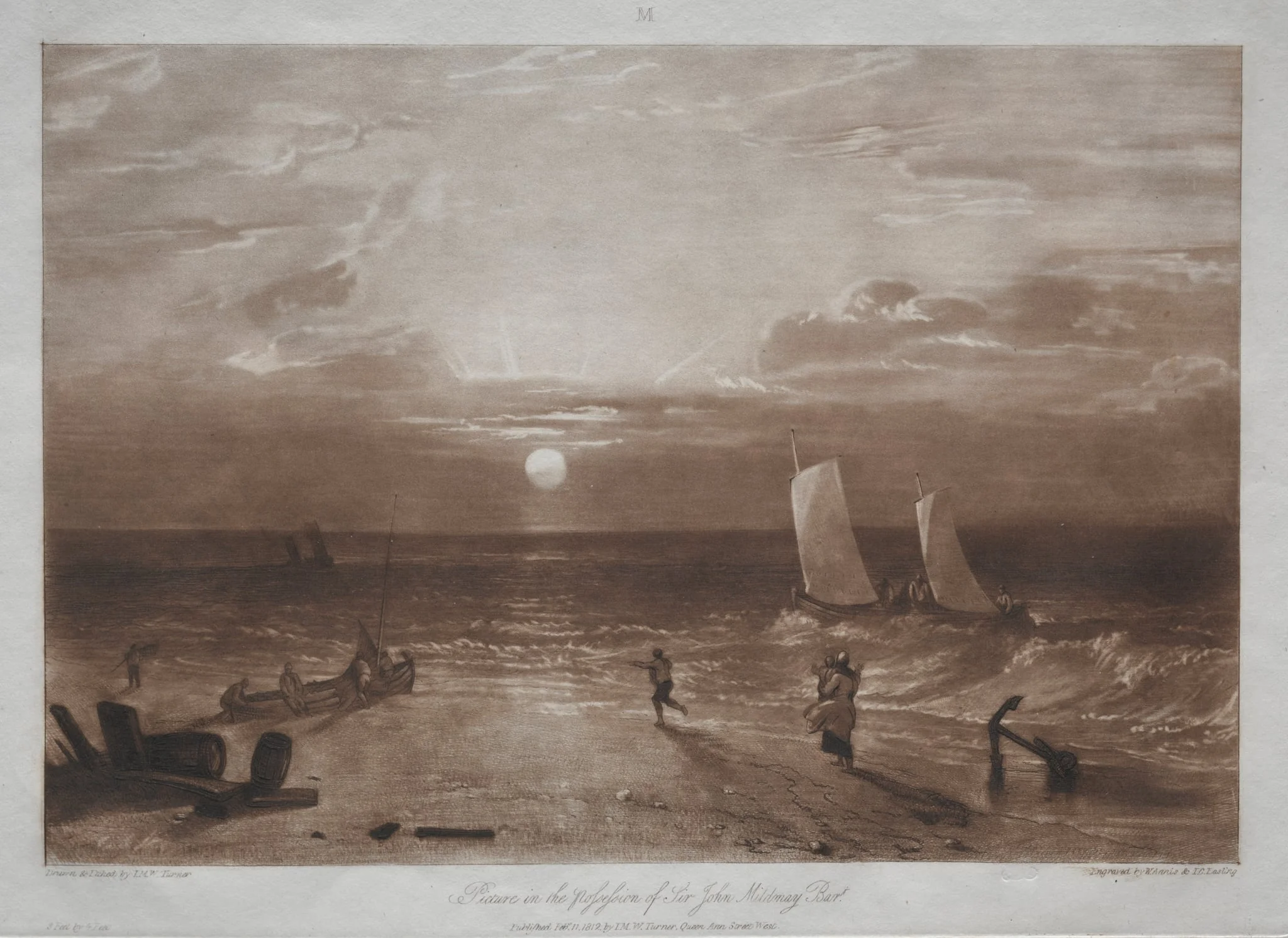 Liber Studiorum:  Mildmay Sea-piece