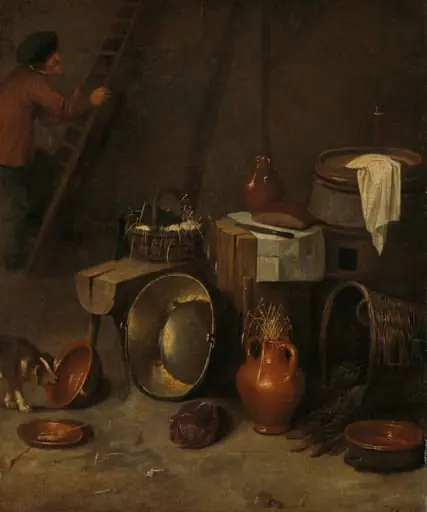 Still life in a stable
