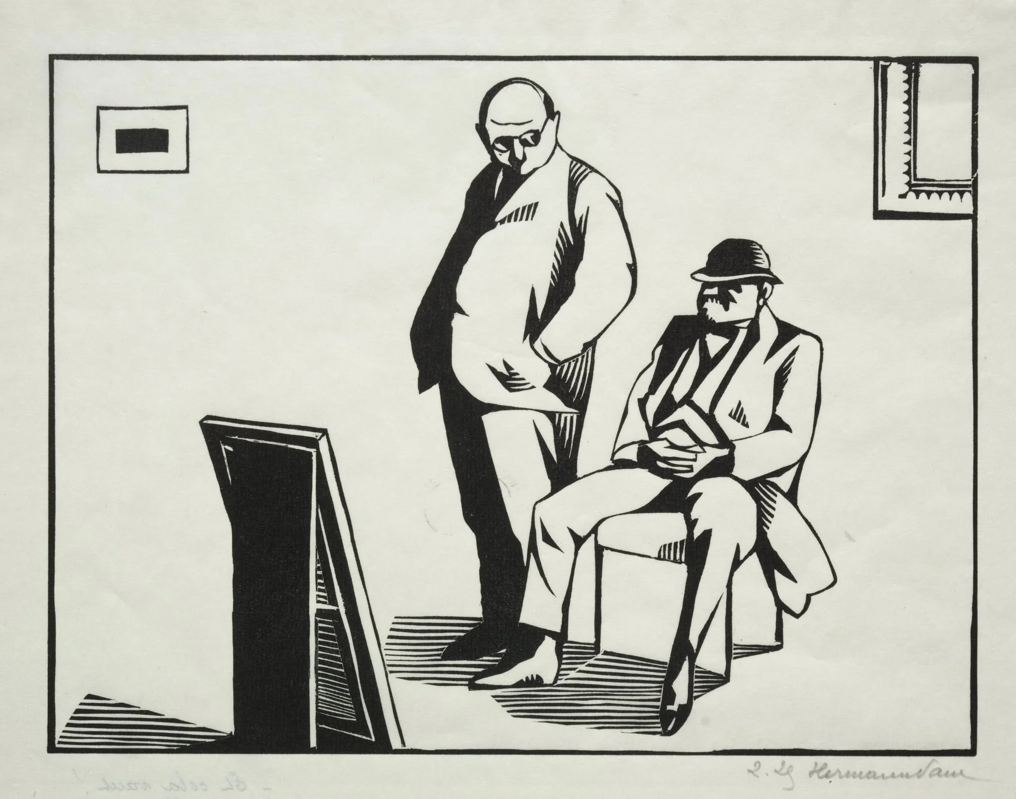 Et cela vaut!  100,000! et tout le monde le sait., by Hermann-Paul, 1924