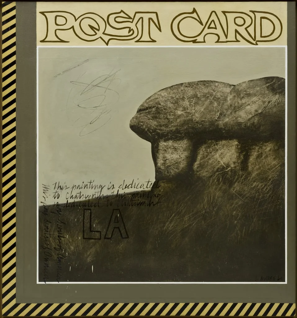 Untitled, by Llyn Foulkes, oil, 1964
