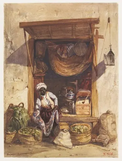 Marchand de Legumes à Alger