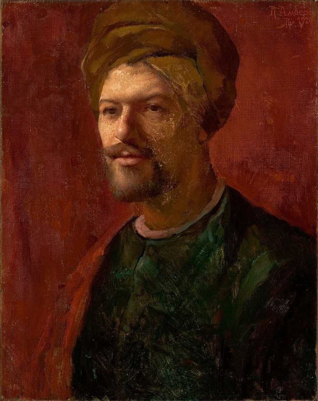 Bedouin, by Rodolfo Amoedo, oil, 1920