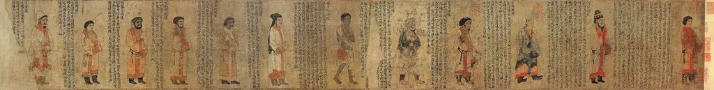 宋人摹职贡图卷