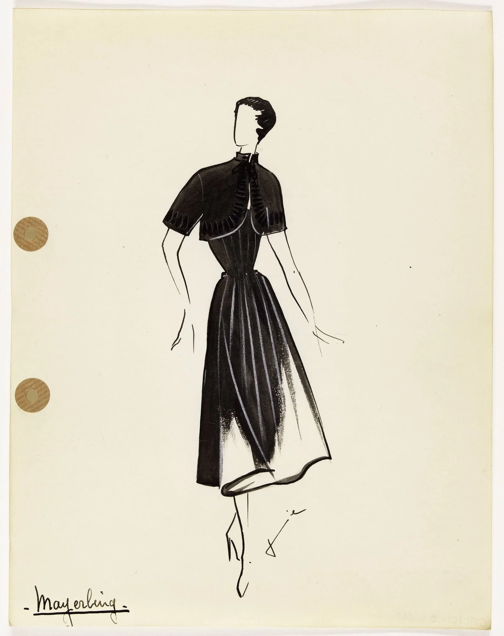 'Mayerling', by Carven, 1949