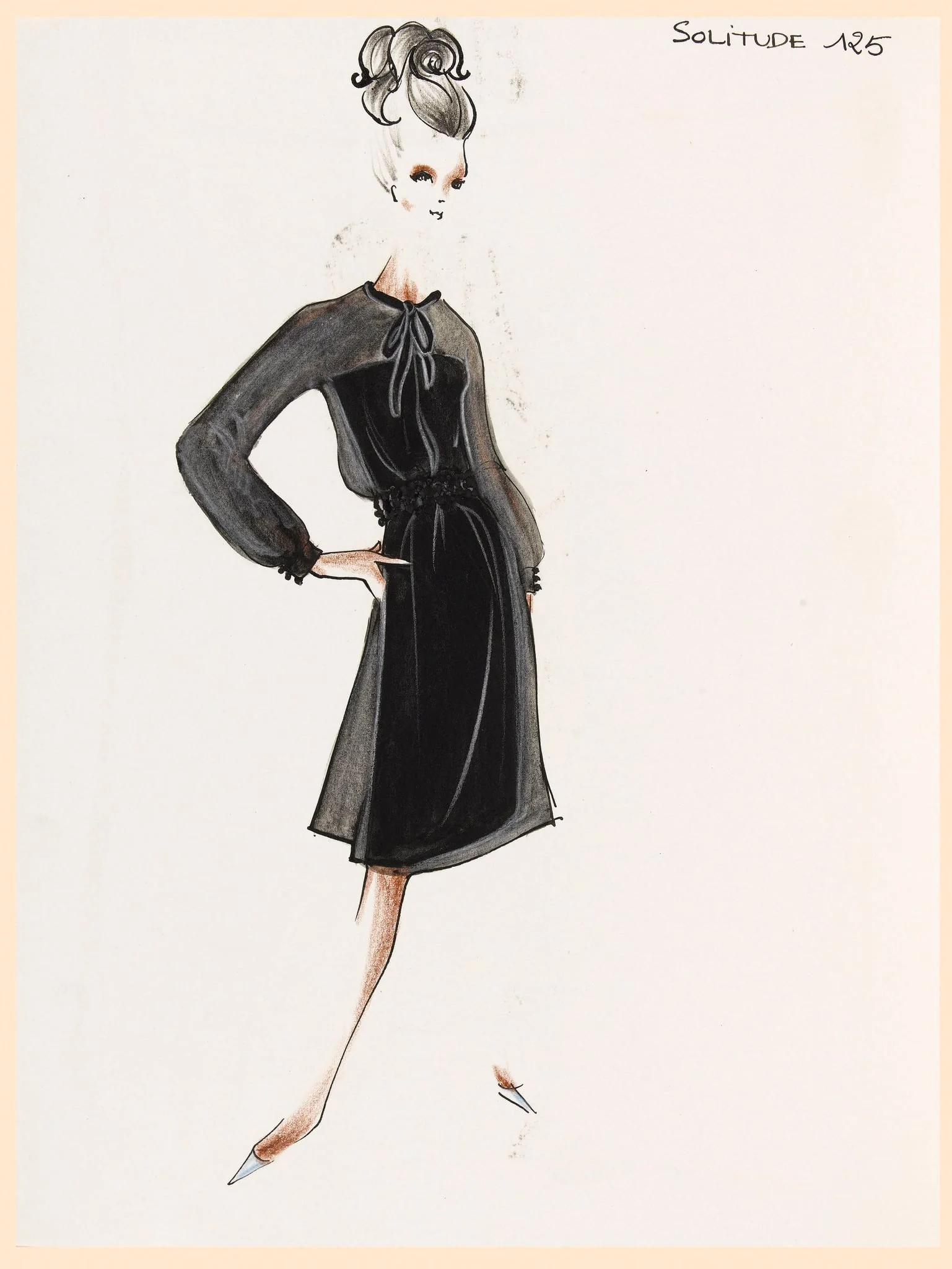 Solitude, by Carven, 1962