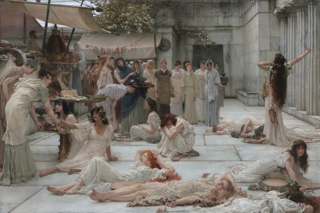 The women of Amphissa