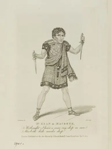 Mr. Kean as Macbeth