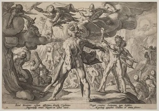 The Giants Climbing the Heavens
