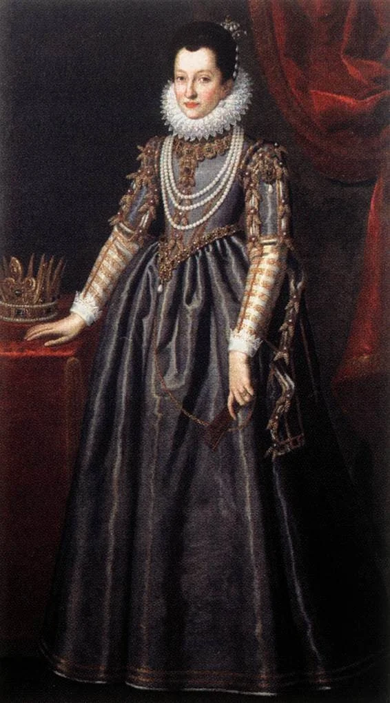 Portrait of Christine of Lorraine, by Valore Casini, unspecified, 1650
