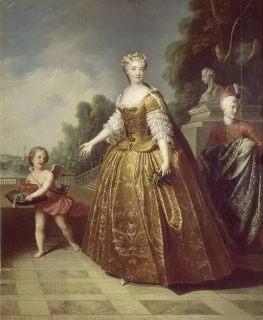 Portrait of Marie Leszczyńska, Queen consort of France
