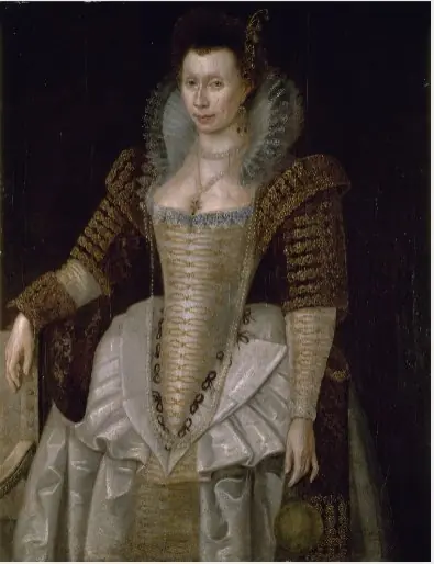 Portrait of Lady Raleigh (née Elizabeth Throckmorten) (1565-1647)
