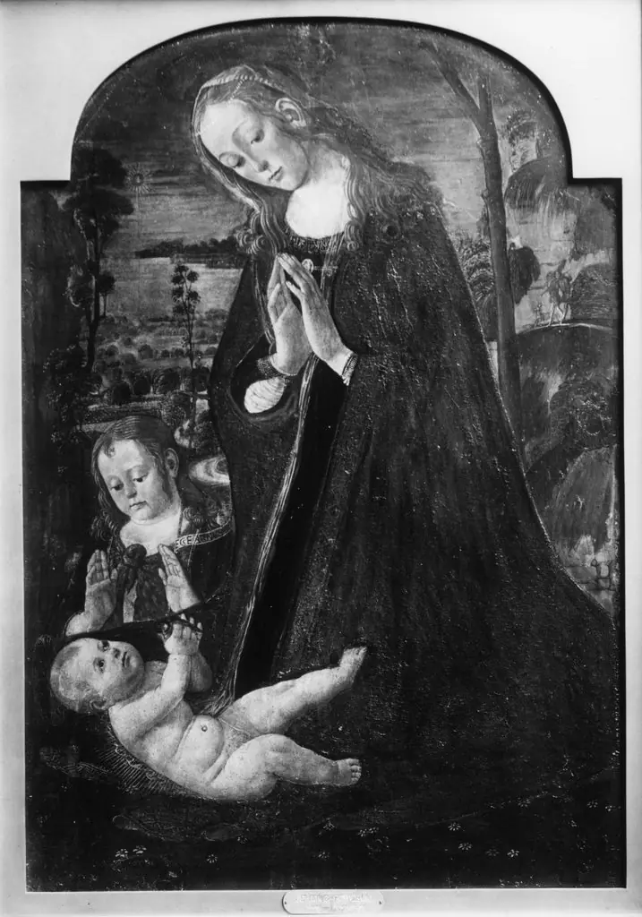 Madonna Adoring the Child