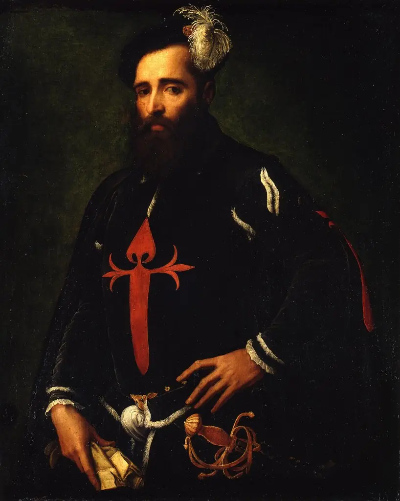 Portrait of a Nobleman in the Knightly Garb of the Order of Santiago