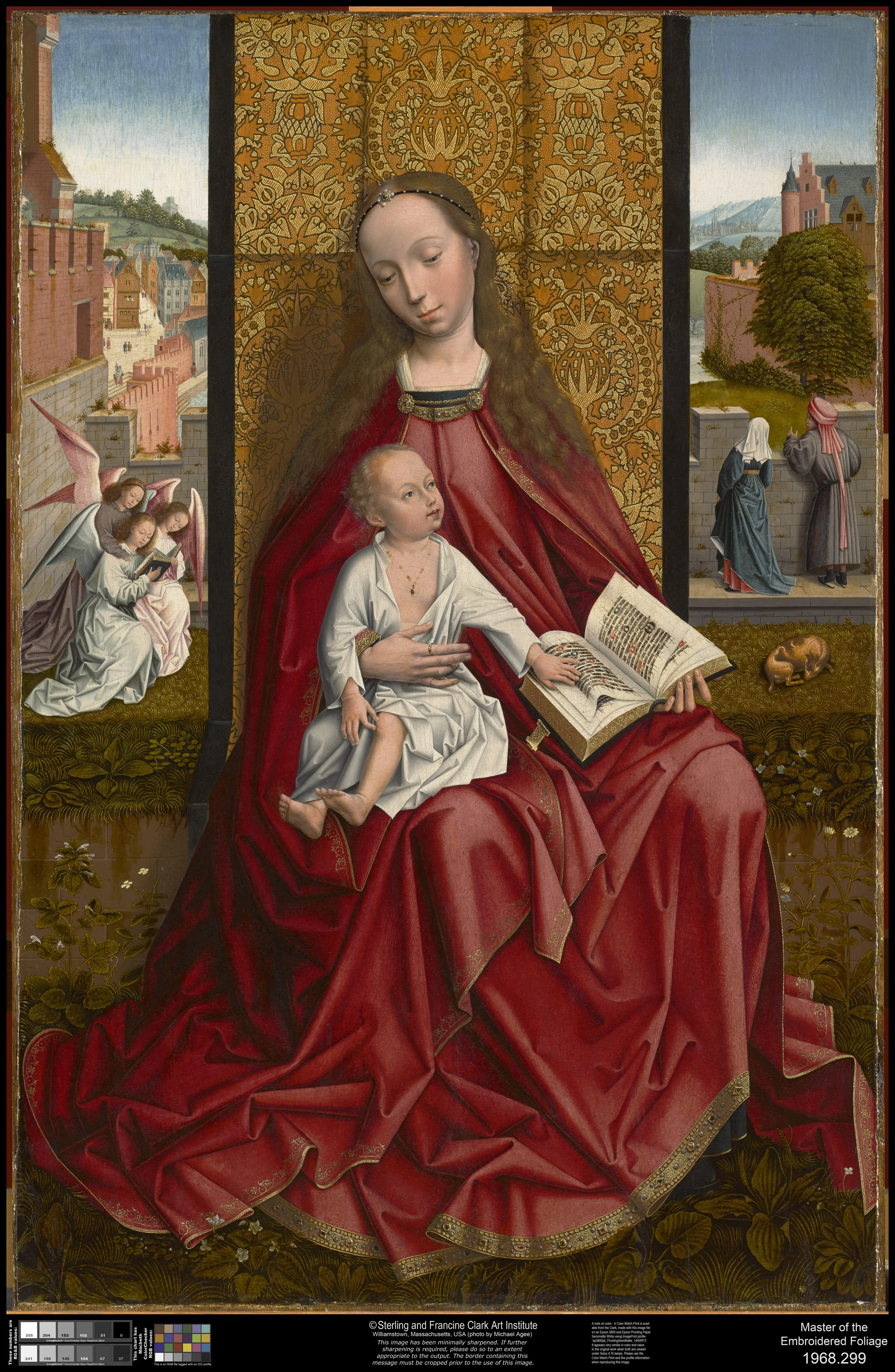 The Virgin and Child Enthroned