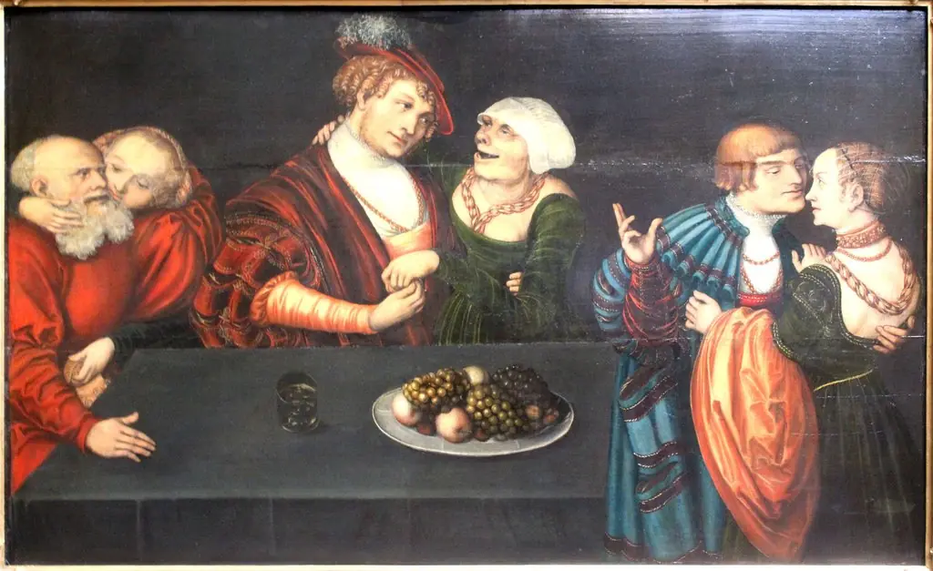 Three Pairs of Lovers