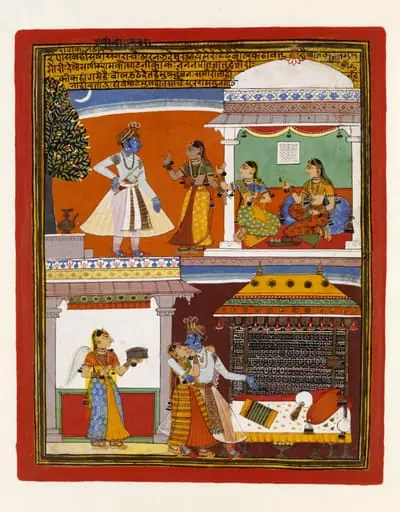 Krishna and Radha
