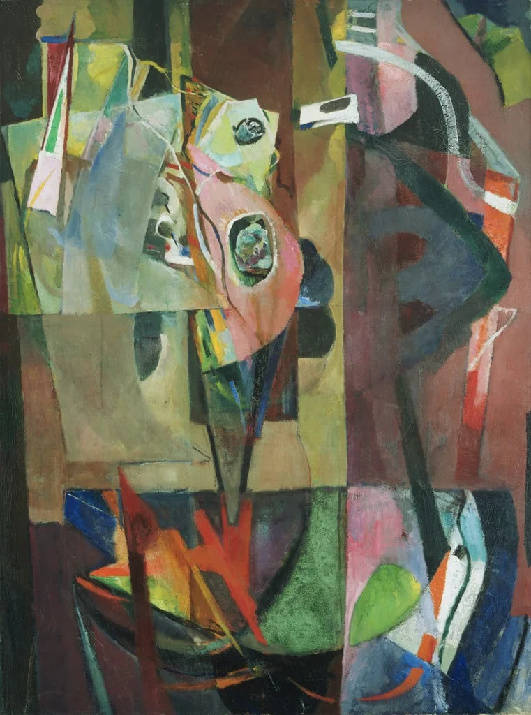 Untitled, by Arthur B. Carles, oil, 1932
