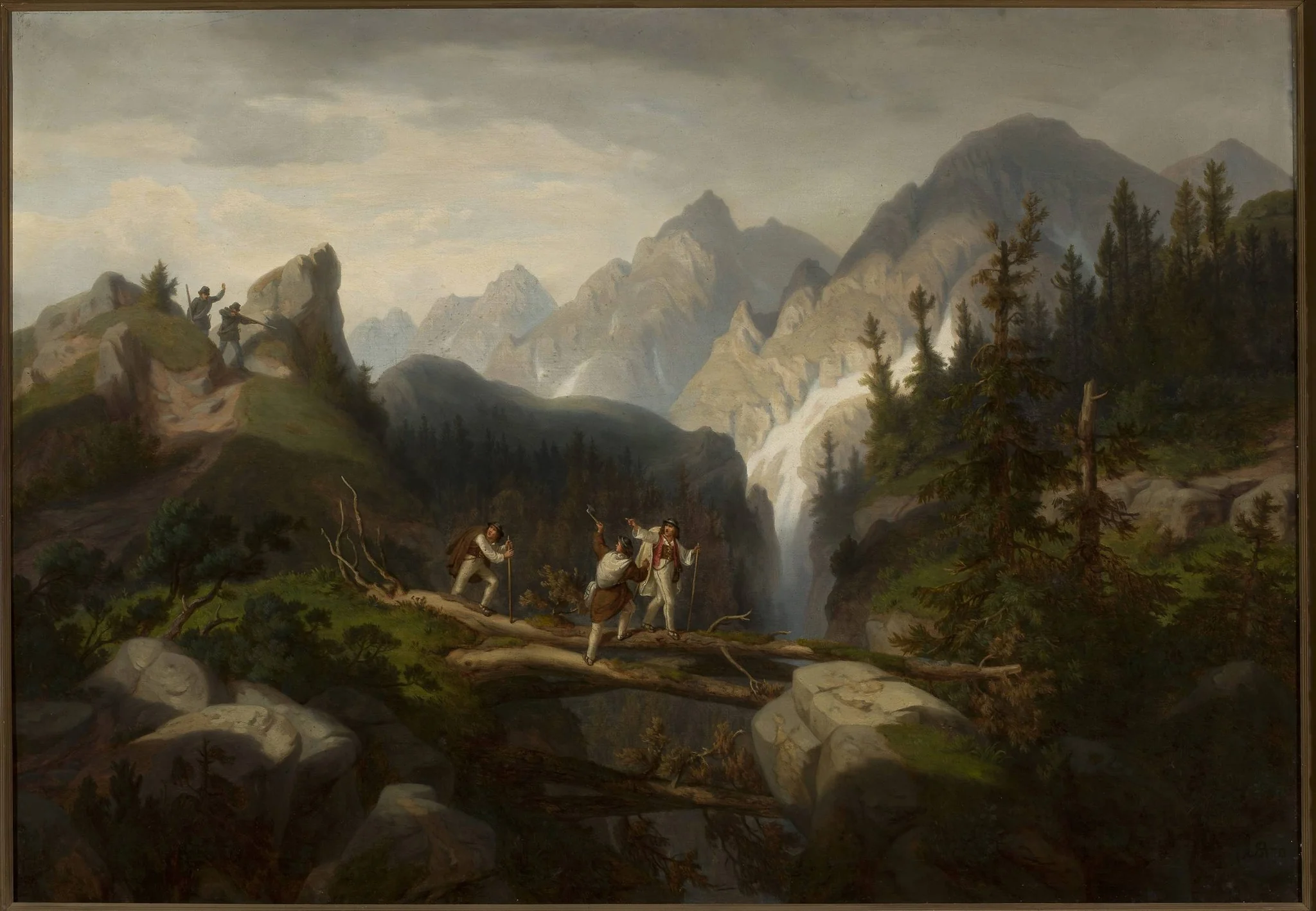 Smugglers in the Tatra Mountains