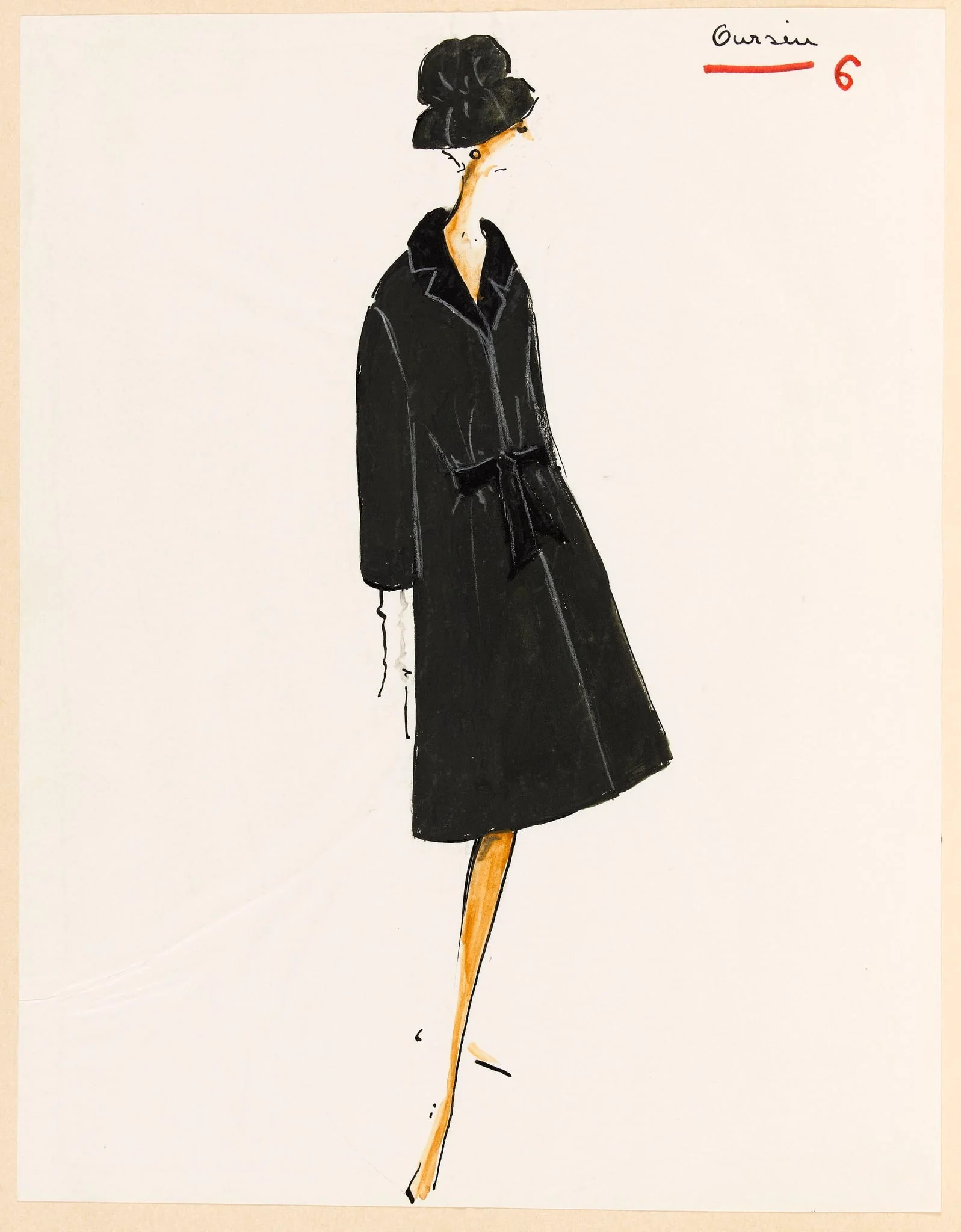 Oursin, by Carven, 1967