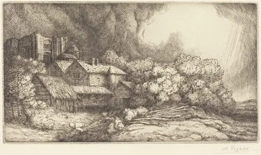 Farm at the Monastery (La ferme de l'abbaye)