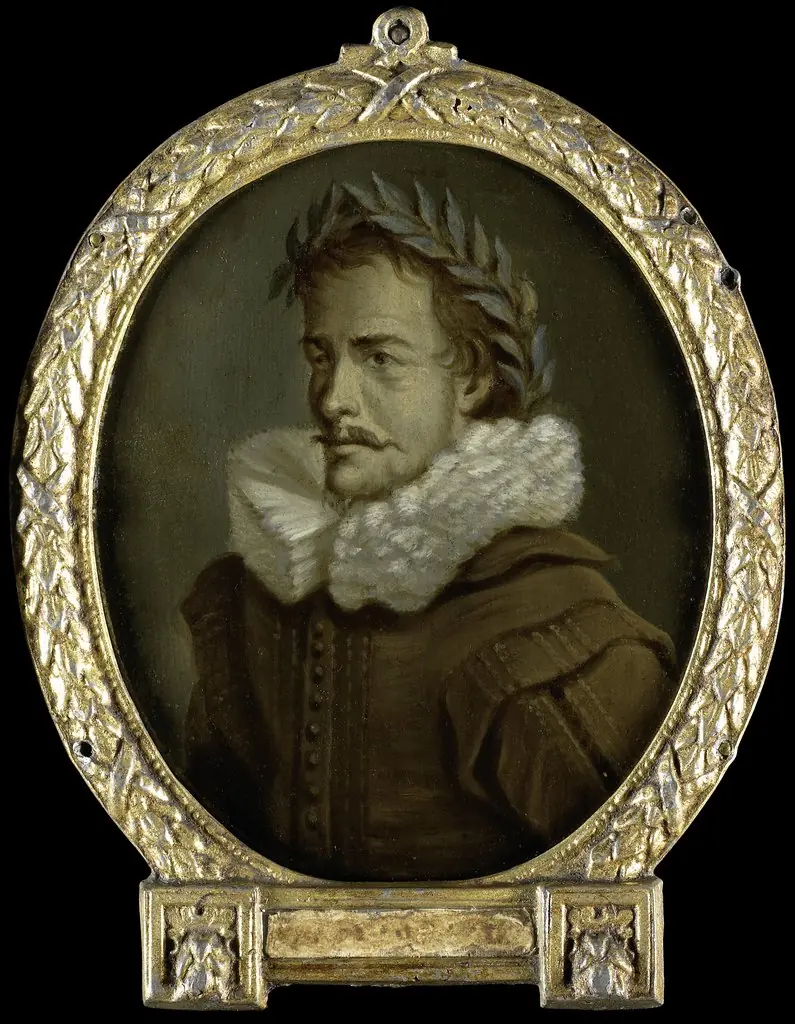 Portrait of  Jan Jansz Starter (1594-1626), by Arnoud van Halen