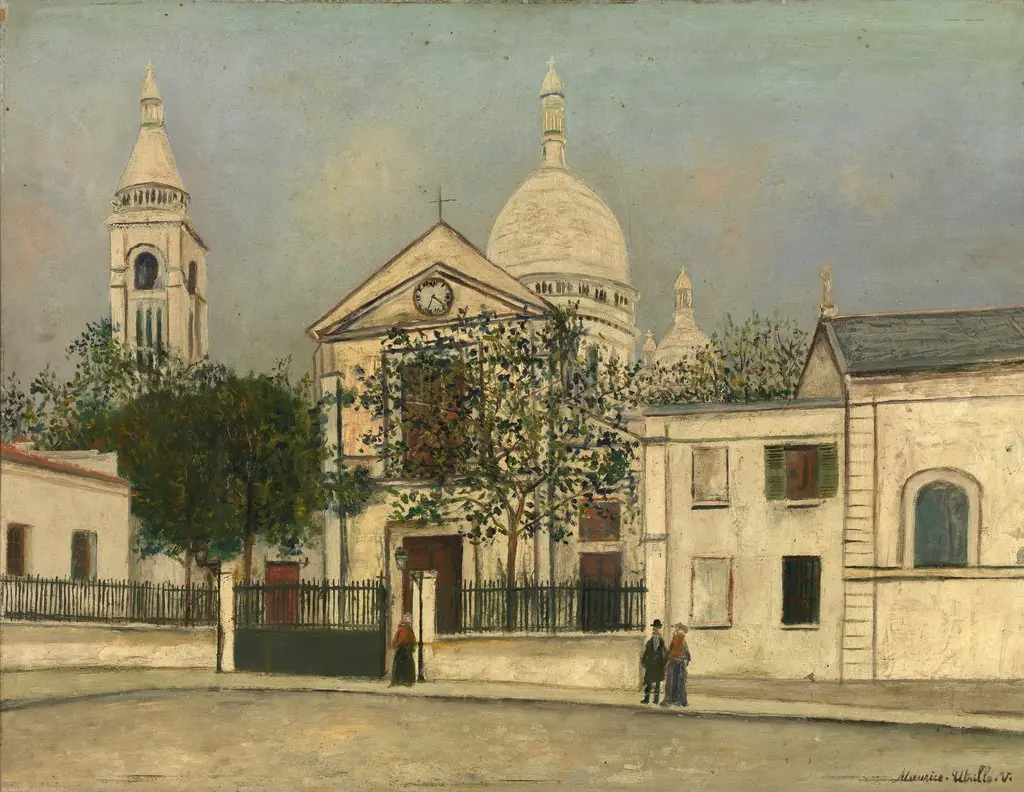 Saint Peter Church and the Holy Hart in Paris