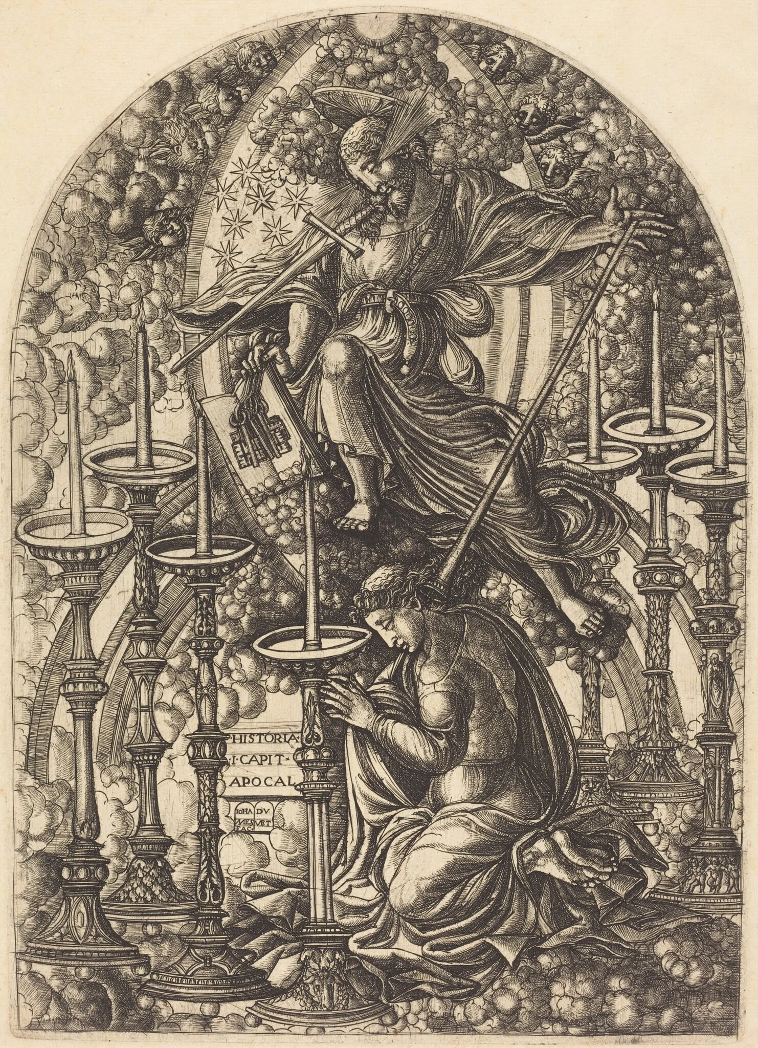 Saint John Sees the Seven Golden Candlesticks