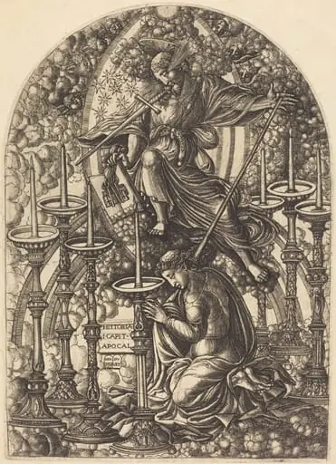 Saint John Sees the Seven Golden Candlesticks