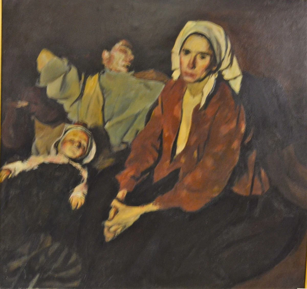 Odihnă la câmp, by Corneliu Baba, unspecified