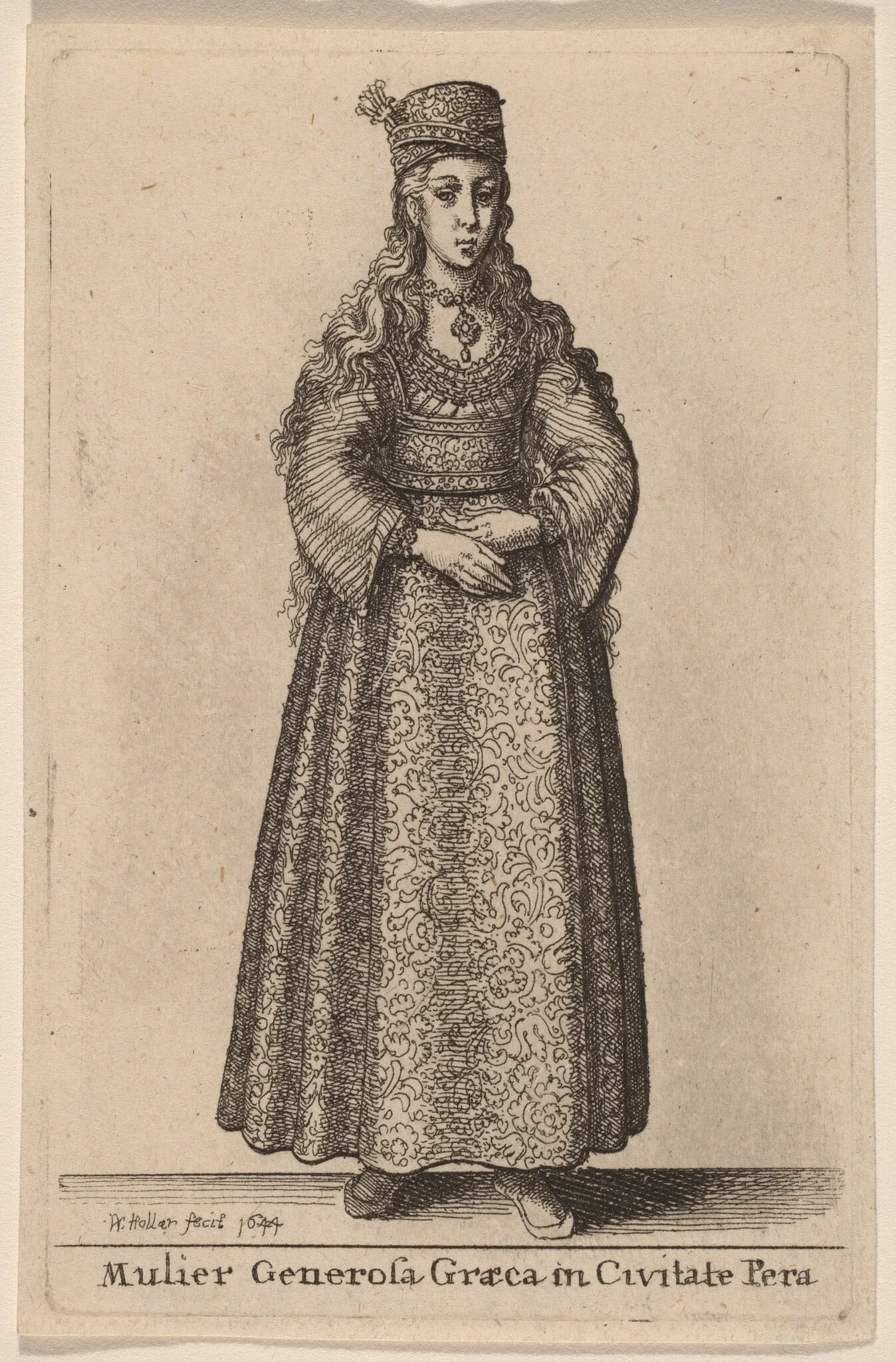 Mulier Generosa Graeca in Civitate Pera