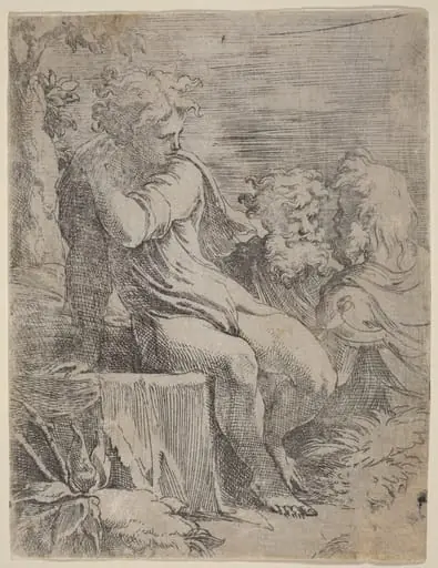 The Boy and Two Old Men
