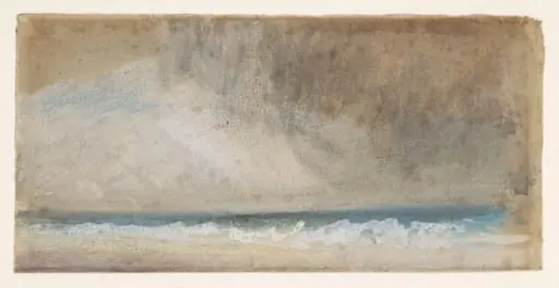 Study of Sea : Stormy Sky