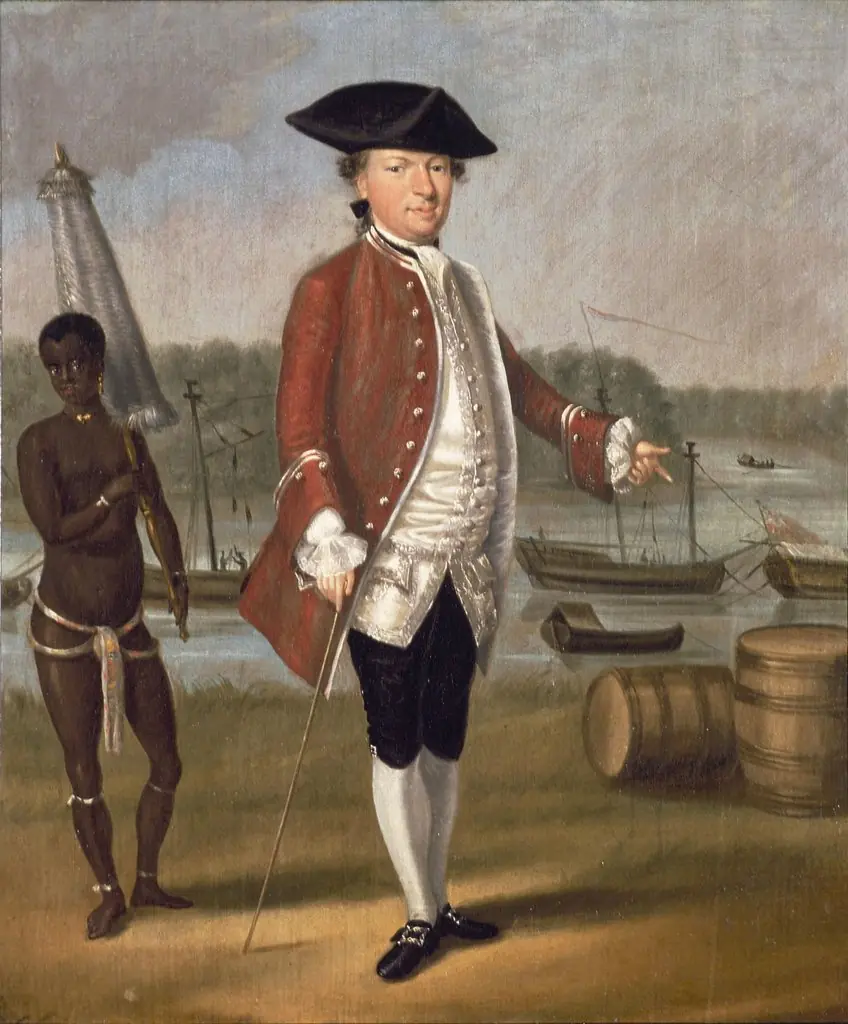 Merchant with a Slave