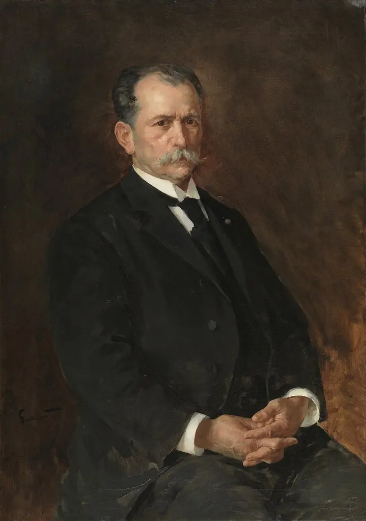 Enrique Simonet y Baca, the artist’s father