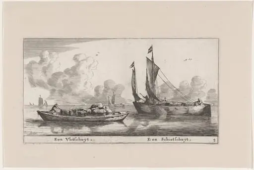 A "Vlotschuit" and a "Schietschuit"
