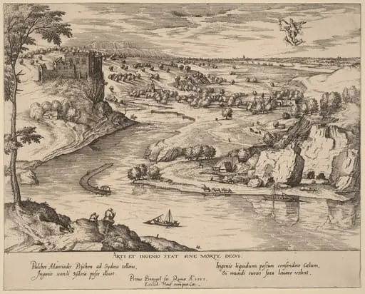 River Landscape with Mercury and Psyche