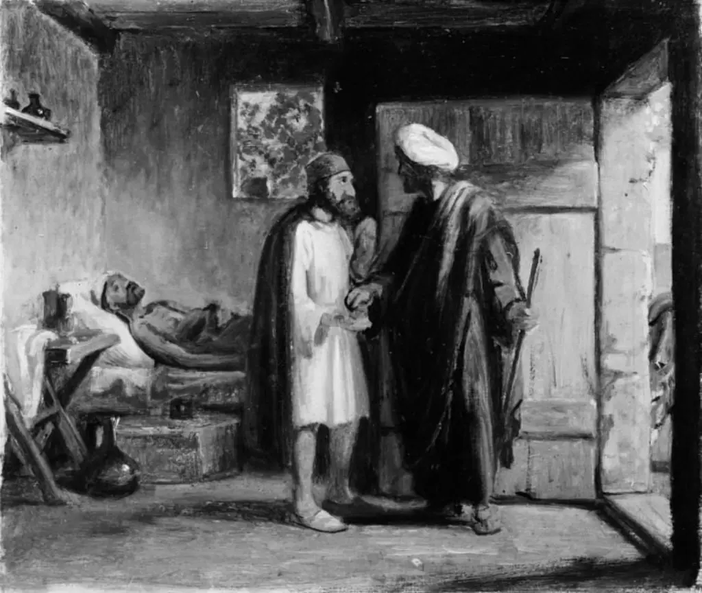 Den barmhjertige samaritan betaler værten
