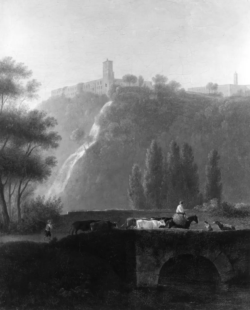 Landscape, the Cascades of Tivoli