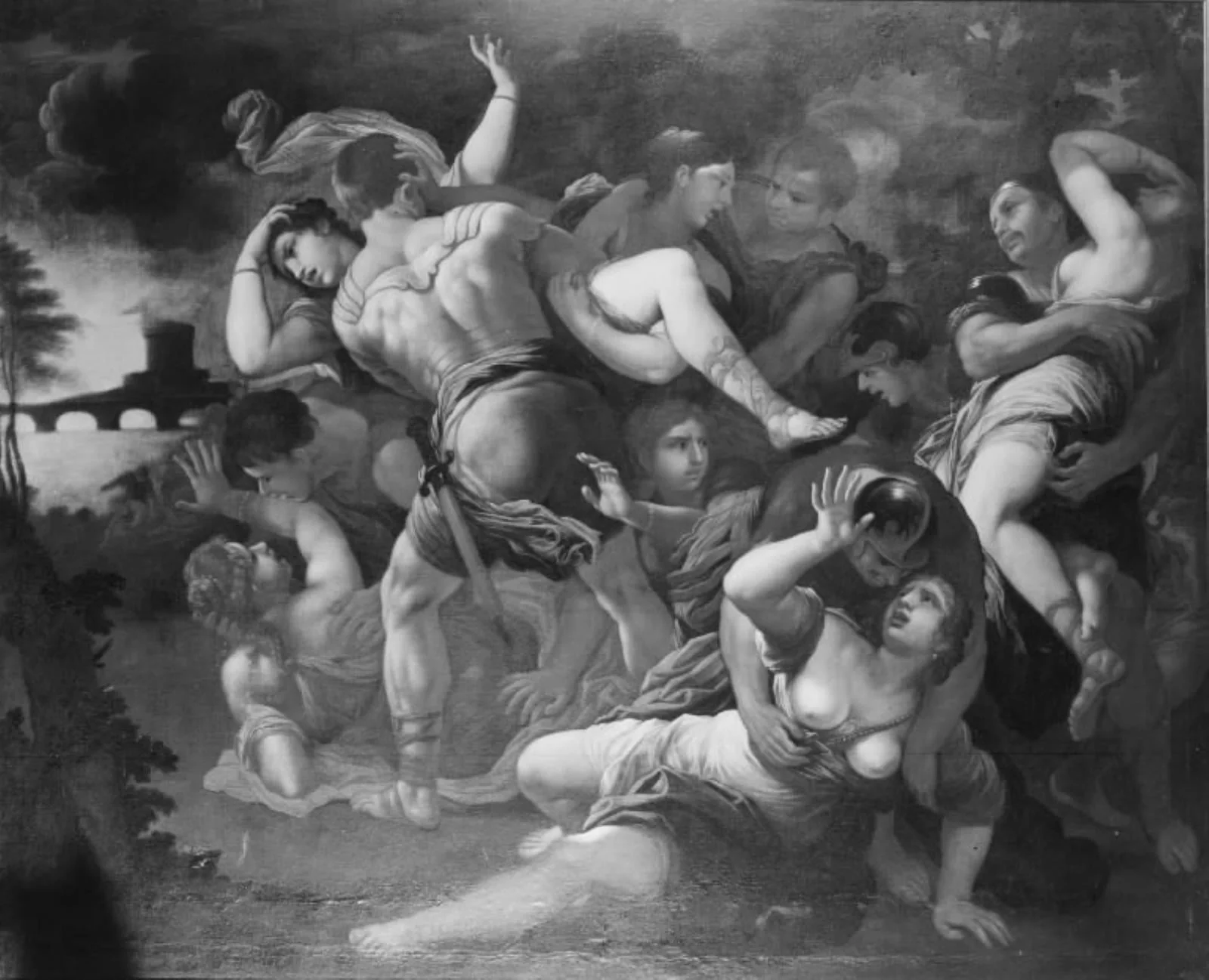 The Rape of the Sabine Women, by Unknown, 1750