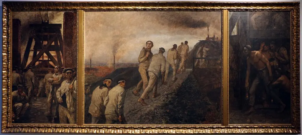 Triptych of the Mine