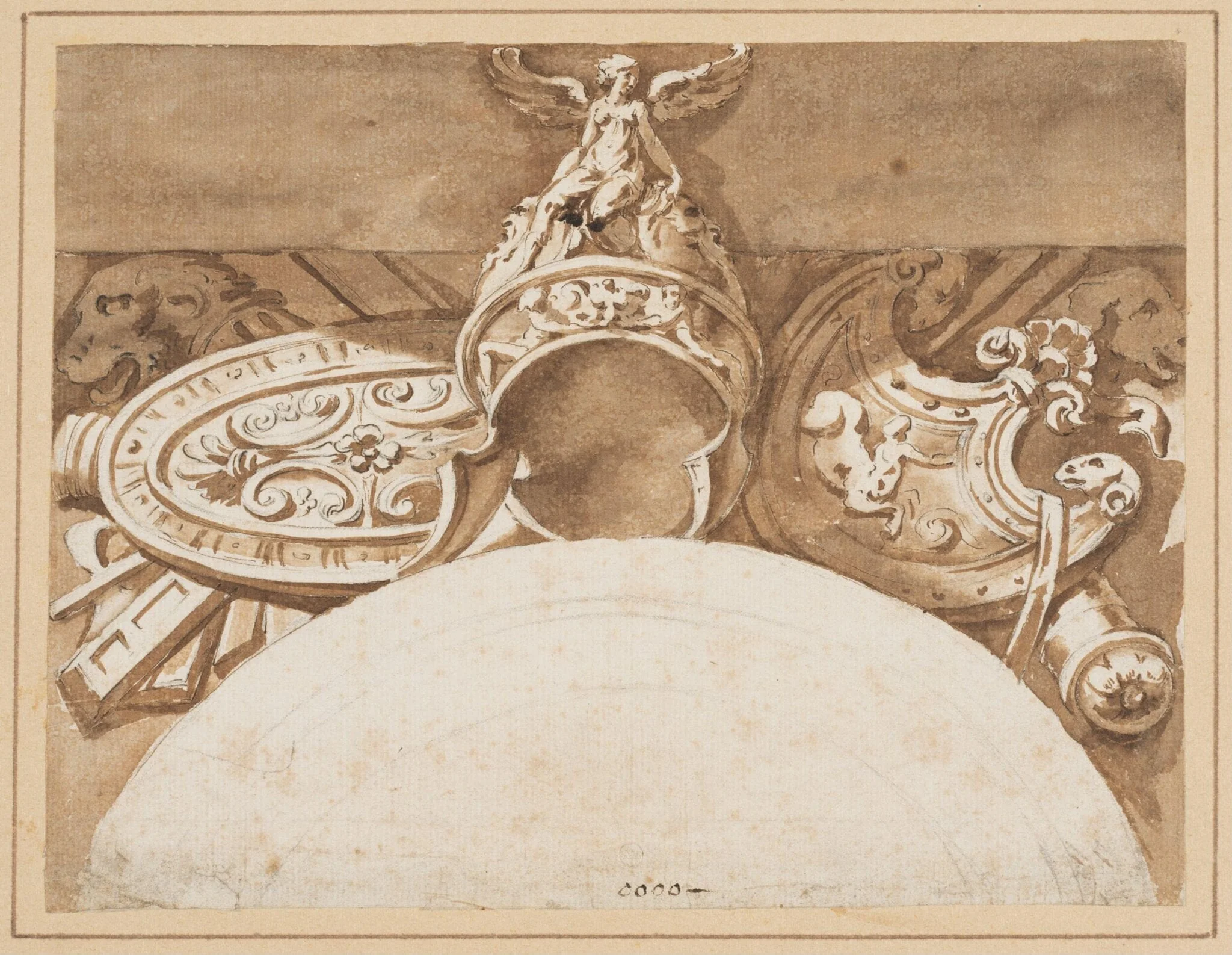 Trophy of arms
