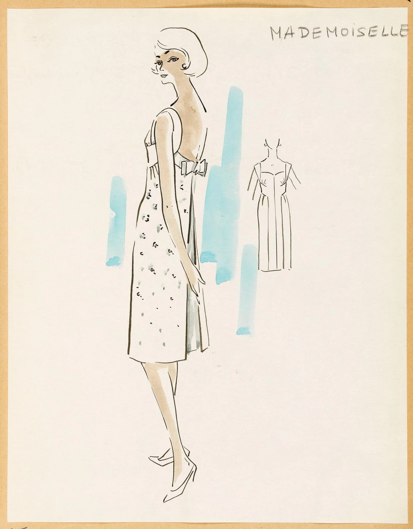 Mademoiselle, by Marie-Louise Carven, 1957