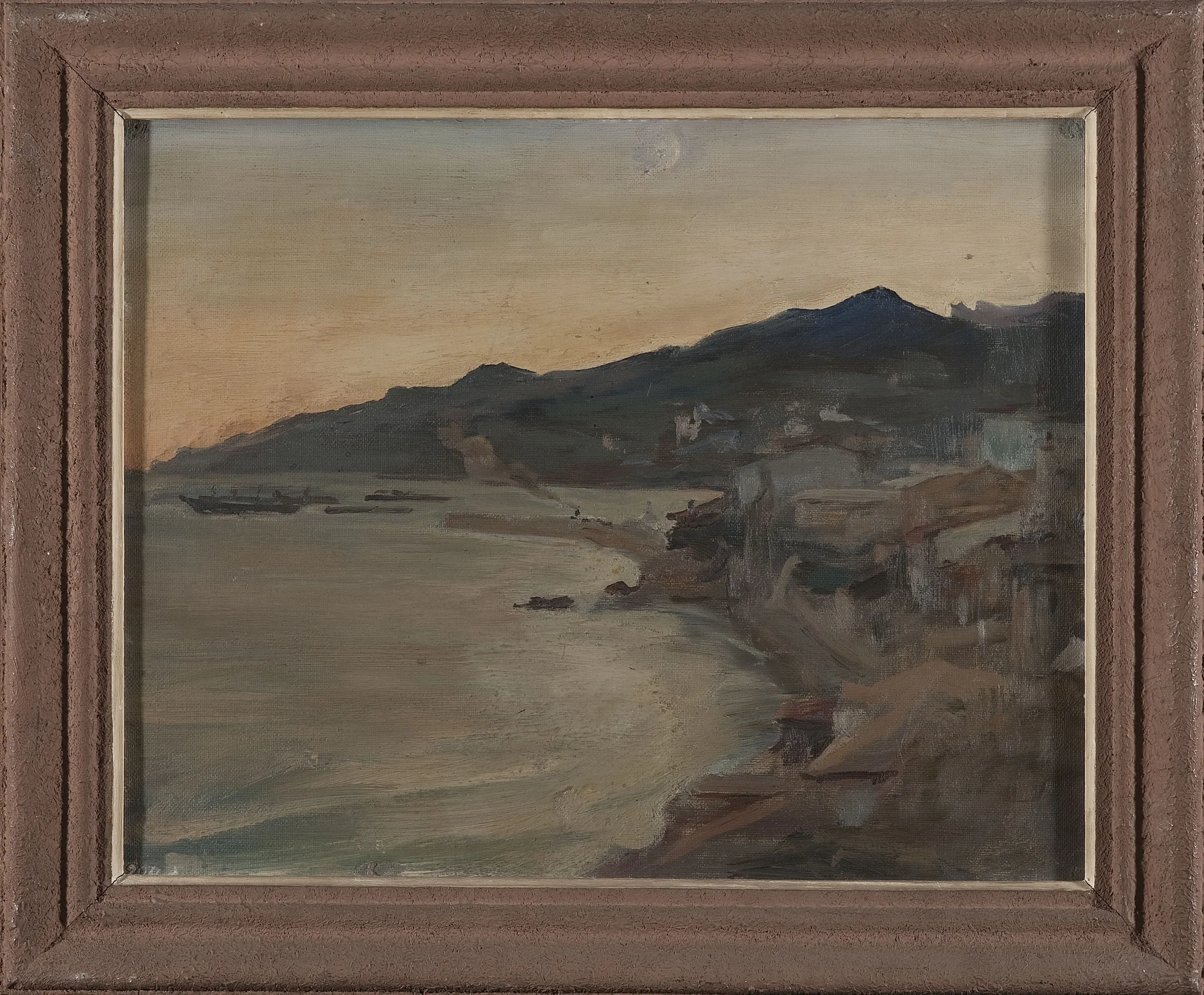 Yalta – evening. From the journey to Crimea